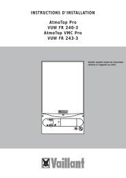 INSTRUCTIONS D'INSTALLATION AtmoTop Pro VUW FR 240-3 ...