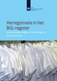 Herregistratie in het BIG-register - Verpleegkundigen ...