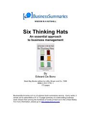 Six Thinking Hats - Edushock