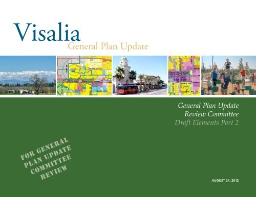 General Plan Update Review Committee Draft Elements Part 2 For ...