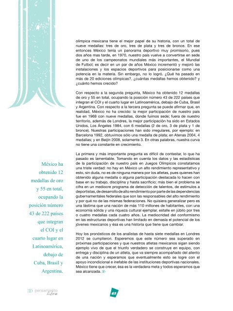COOPERACIÃN INTERNACIONAL: - Revista Pensamiento Libre
