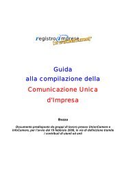 Guida alla Compilazione della Comunicazione Unica