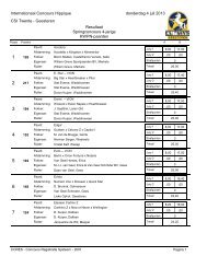 4-jarige springpaarden (round 1) - CSI Twente