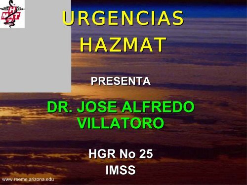 Urgencias Hazmat - Reeme.arizona.edu
