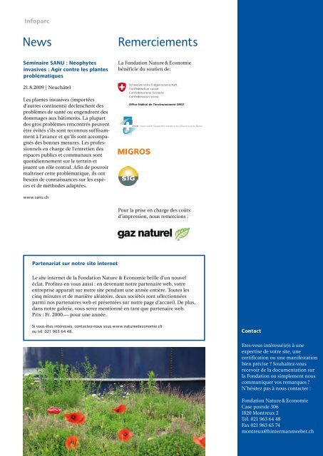 Nature&Economie - Natur & Wirtschaft