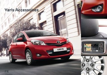 Brochure accessoires Yaris 2012 - sites Toyota