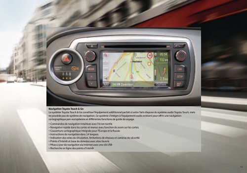 Brochure accessoires Yaris 2012 - sites Toyota