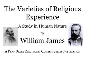 The Varieties of Religious Experience