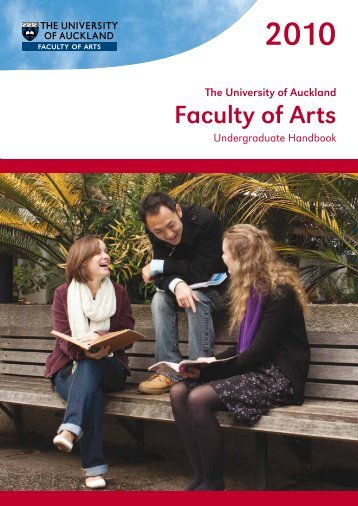 Faculty of Arts - The University of Auckland