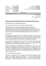 finden Sie das neue Informationblatt zur Feindiagnostik.