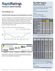 Ford's full FHR report - Rapid Ratings