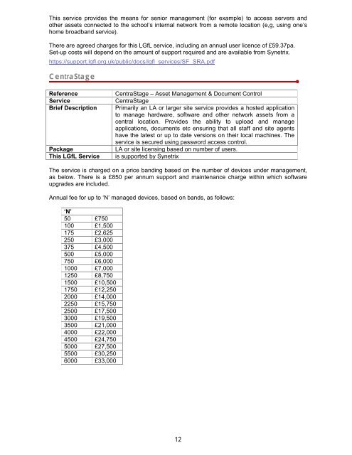 London Grid for Learning - To Parent Directory - LGfL