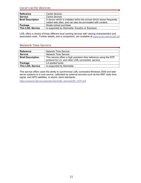 London Grid for Learning - To Parent Directory - LGfL