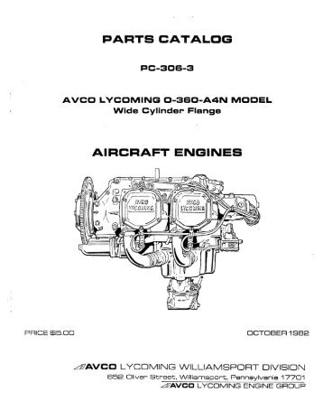 Parts Catalog