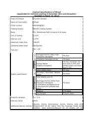 Contract Specifications of Wheat (Applicable for contracts ... - NCDEX