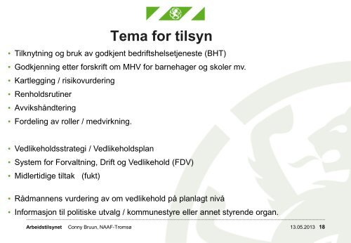 Arbeidstilsynet, helse, inneklima - Norges Astma- og Allergiforbund