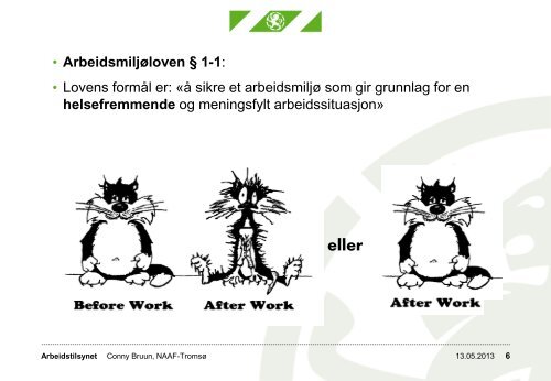 Arbeidstilsynet, helse, inneklima - Norges Astma- og Allergiforbund