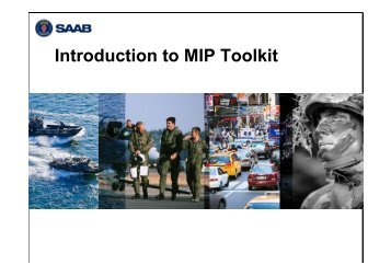 MIP Product Suite Tool Kit Introduction (pdf) - Saab