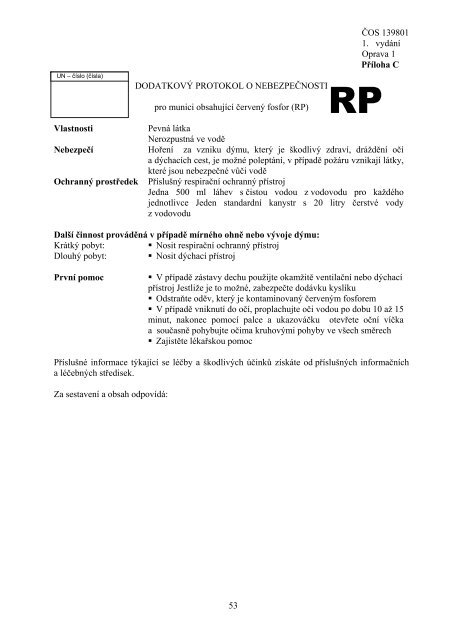 139801 - Odbor obrannÃ© standardizace