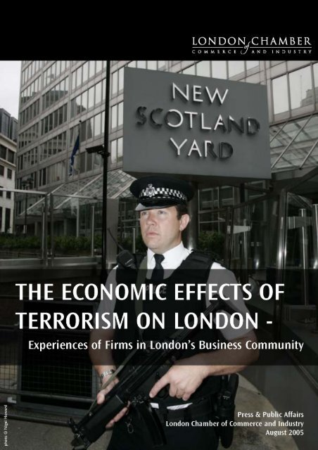 The Economic Effects Of Terrorism On London â Experiences