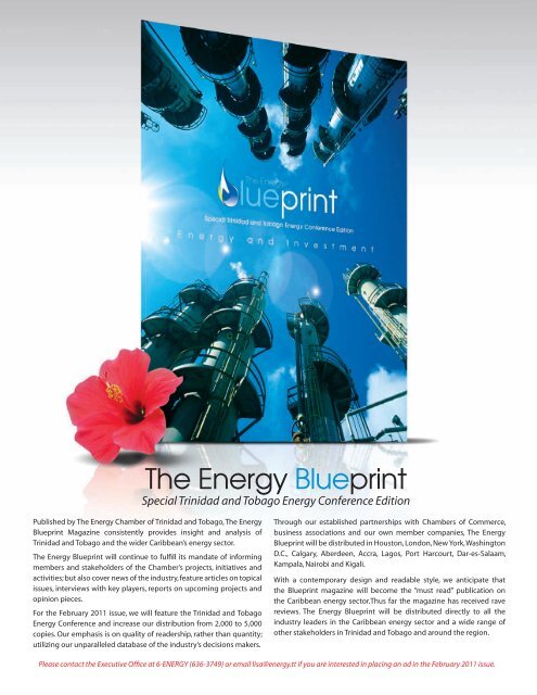 Blueprint Issue #5 - The Energy Chamber of Trinidad and Tobago