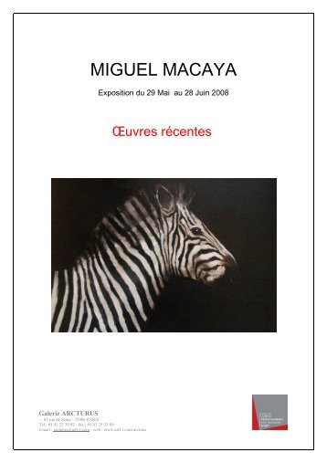 MIGUEL MACAYA - Art11.com