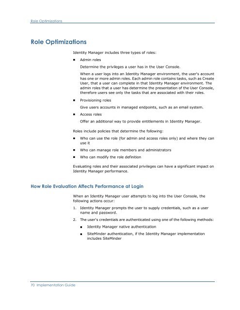 CA Identity Manager Implementation Guide - CA Technologies