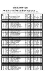 Copy of M.Sc.Entrence list General2012-13 - Manabadi.com