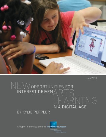 New Opportunities for Interest-Driven Arts Learning in a Digital Age
