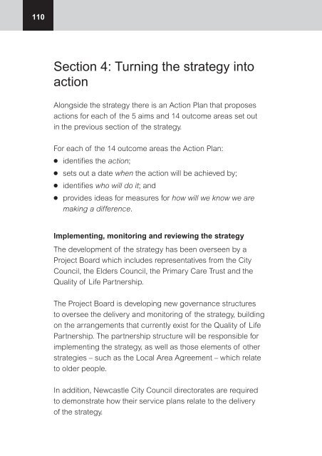 Older People's Strategy - Newcastle City Council