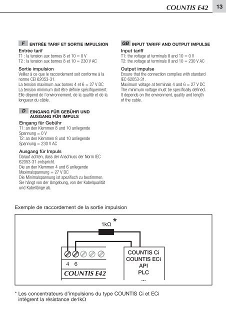 COUNTIS E42 - Socomec