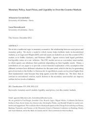 Monetary Policy, Asset Prices, and Liquidity in Over-the-Counter ...