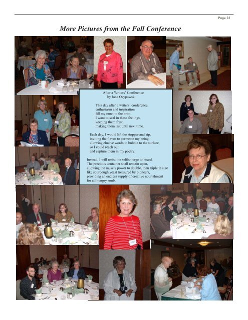 2005 Winter - Wisconsin Writers Association