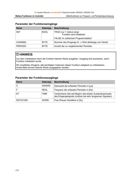 (deutsch) R360 ClassicController | CR0020, CR0505 - IFM Electronic