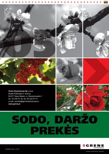 SODO, DARÅ½O PREKÄS - Grene