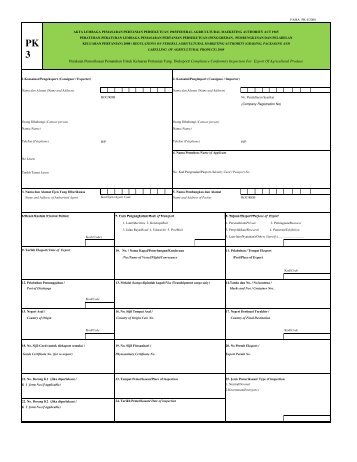 Borang Eksport pk3(3) final 171011 - e-Sijil 3P - FAMA