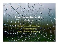 Information Networks: Graphs - schmiedecke.info
