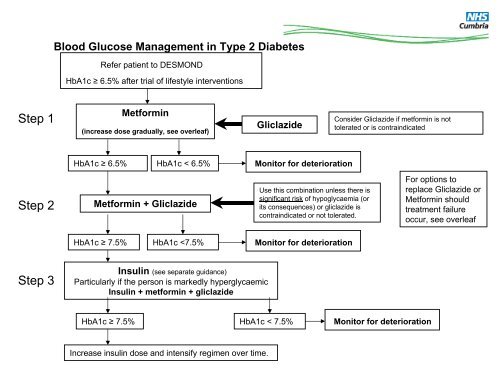 Blood glucose management in type 2 diabetes - NHS Cumbria