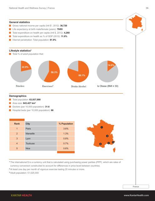 2013 Global Health and Wellness Report - Kantar Health