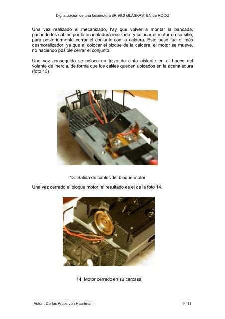 digitalizacion de una locomotora br 98.3 glaskasten de roco