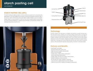 starch pasting cell - TA Instruments