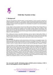 Child Sex Tourism in Goa-ECPAT - IPC 498A