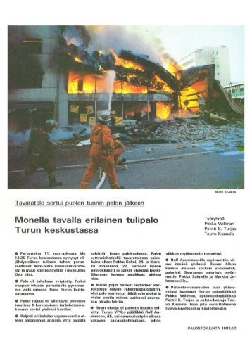 Palontorjunta 10/1983 - Pelastustieto