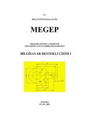 MEGEP - Bilgisayar Destekli Ãizim