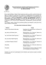 Acta de PresentaciÃ³n y Apertura de Proposiciones TÃ©cnicas y ...