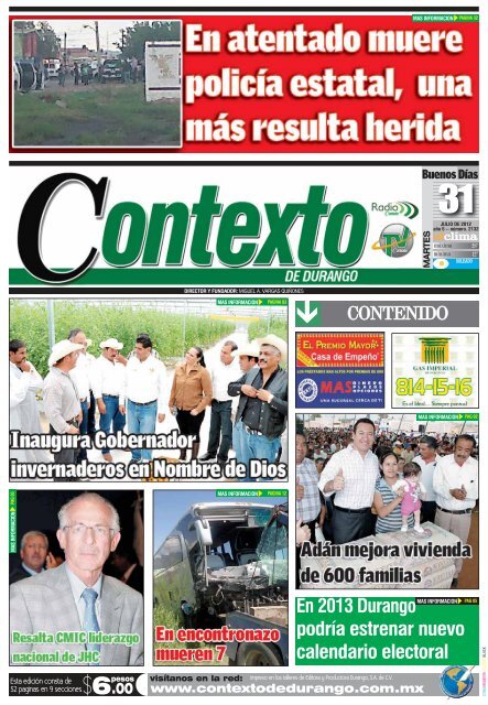 31 - Contexto de Durango