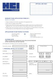 HCI Foundation BURSARY FUND APPLICATION FORM.pdf