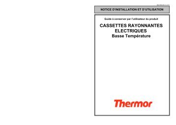 Sunair basse température - Thermor