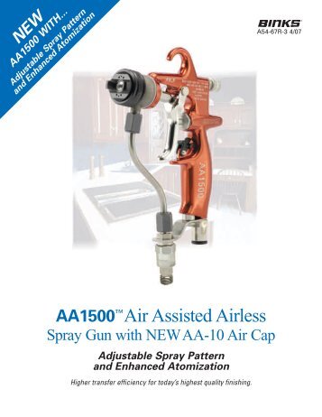 AA1500â¢Air Assisted Airless