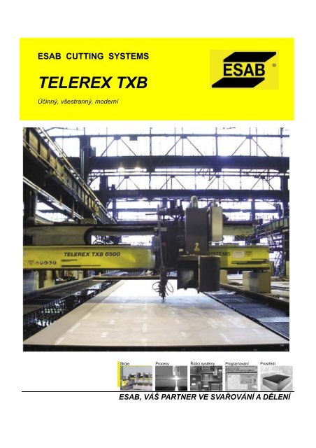 Telerex TELEREX TXB - Products - Esab